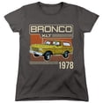thumbnail image 1 of Ford Bronco Bronco 1978 S/S Women's T-Shirt Charcoal, 1 of 1