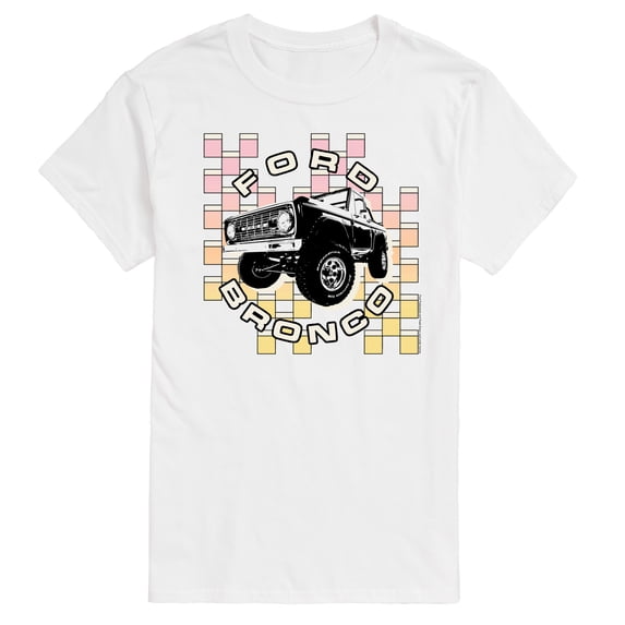 Ford - Bronco Checker - Men's Short Sleeve T-Shirt