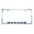 thumbnail image 1 of Ford Bronco Chrome Metal License Plate Frame Tag Holder, 1 of 4