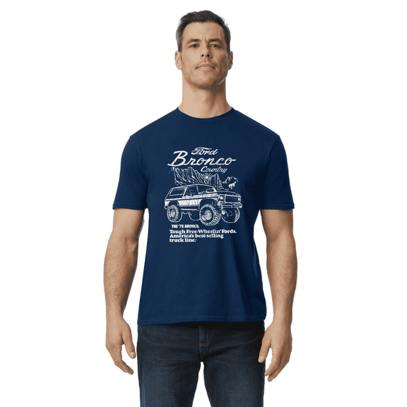 Ford Bronco Clothing Accessories T-shirt Mens Graphic Tees Short Sleeve Tee
