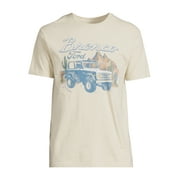 Ford Bronco Men's and Big Men's Graphic Tee with Short Sleeves, Sizes S-3XL