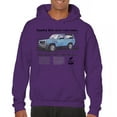 thumbnail image 1 of Ford Bronco Country Girls Don't Need Roads Sweatshirt Vintage Truck Fan 4x4 Off Road Adventure Classic Car Hoodie, 1 of 7