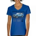 thumbnail image 1 of Ford Bronco Country Girls Don't Need Roads Women's V-Neck T-shirt Vintage Truck Fan 4x4 Off Road Adventure Classic Car Tee, 1 of 7