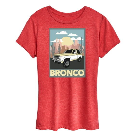 Ford - Bronco Desert - Women's Short Sleeve Graphic Tee