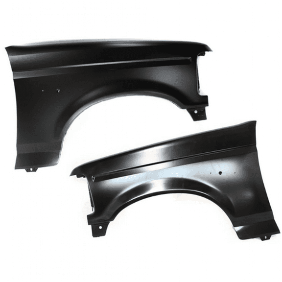 For Ford Bronco Fender 1992 93 94 95 1996 Driver and Passenger Side Pair / Set | Front | w/ Emblem Provision | Replacement For FO1240138 + FO1241136 | F4TZ16006A + F2TZ16005A