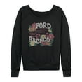 thumbnail image 1 of Ford - Bronco Floral - Women's French Terry Long Sleeve Pullover, 1 of 4