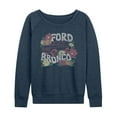 thumbnail image 1 of Ford - Bronco Floral - Women's French Terry Long Sleeve Pullover, 1 of 4