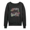 thumbnail image 1 of Ford - Bronco Floral - Women's French Terry Long Sleeve Pullover, 1 of 4