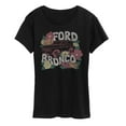 thumbnail image 1 of Ford - Bronco Floral - Women's Short Sleeve Graphic T-Shirt, 1 of 4