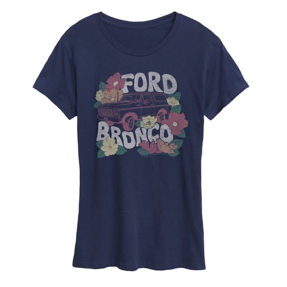 Ford - Bronco Floral - Women's Short Sleeve Graphic T-Shirt