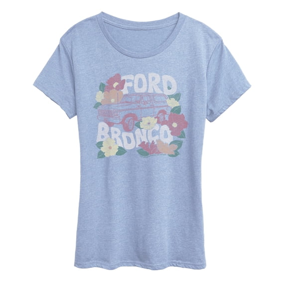 Ford - Bronco Floral - Women's Short Sleeve Graphic T-Shirt