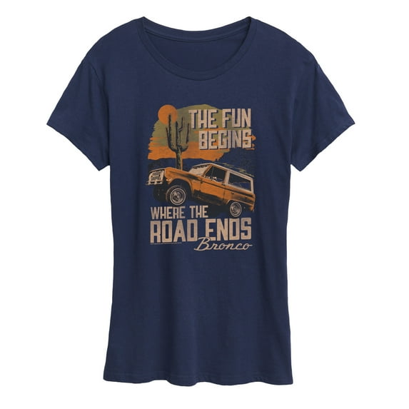 Ford - Bronco Fun - Women's Short Sleeve Graphic Tee