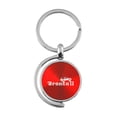 thumbnail image 1 of Ford Bronco II Climbing Spinner Key Ring (Red), 1 of 2