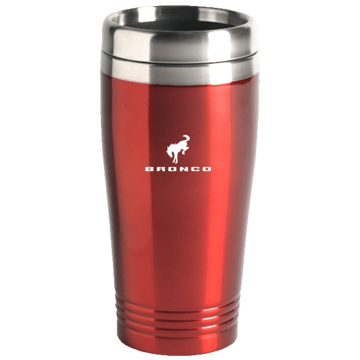Au-TOMOTIVE GOLD Ford Bronco Logo Tumbler Travel Mug