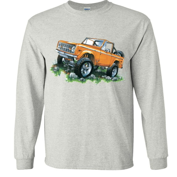 Ford Bronco Long Sleeve T-Shirt classic 4x4 Offroad truck