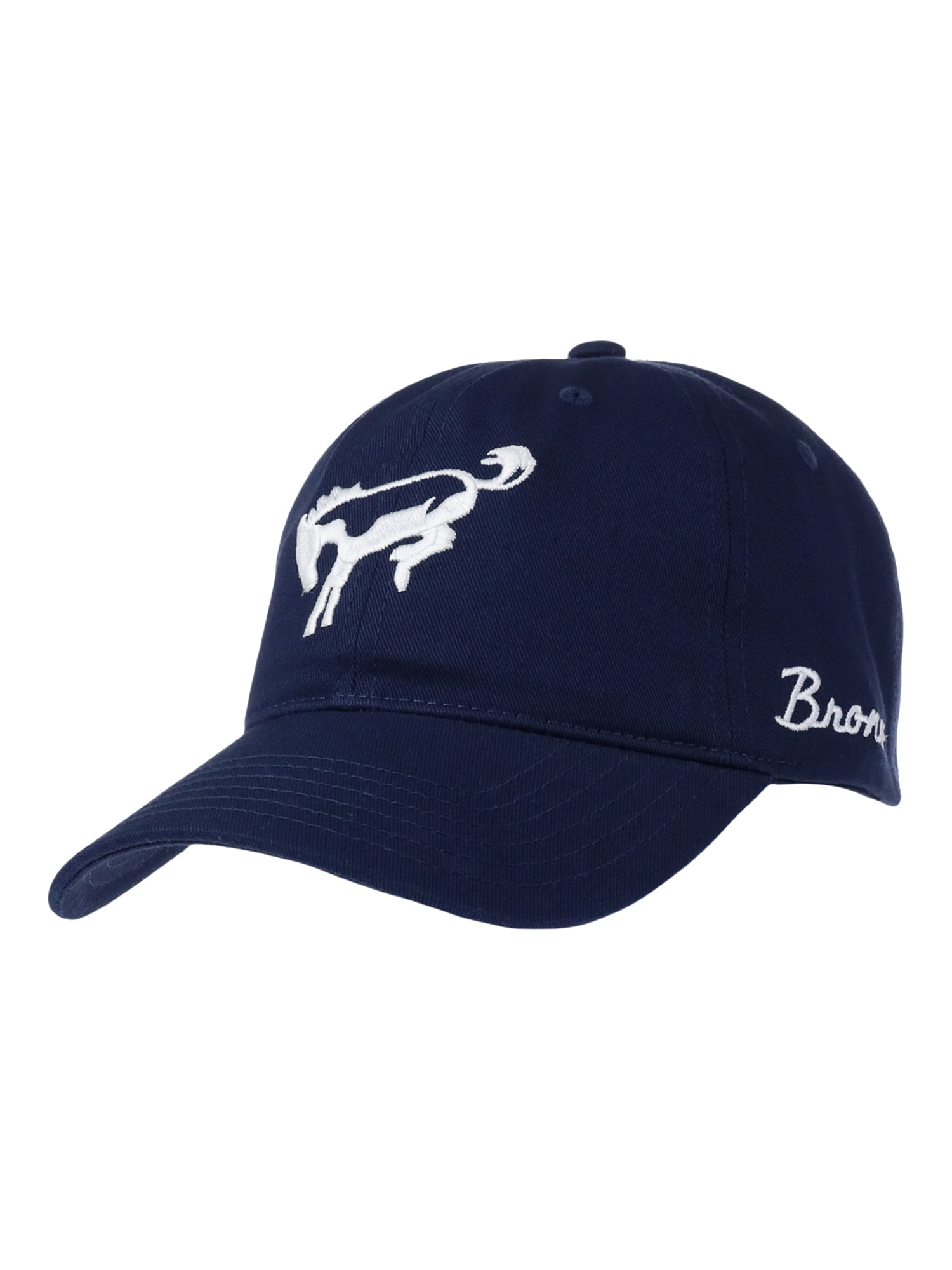 Ford Bronco Men's Horse Logo Baseball Hat, Navy, One Size