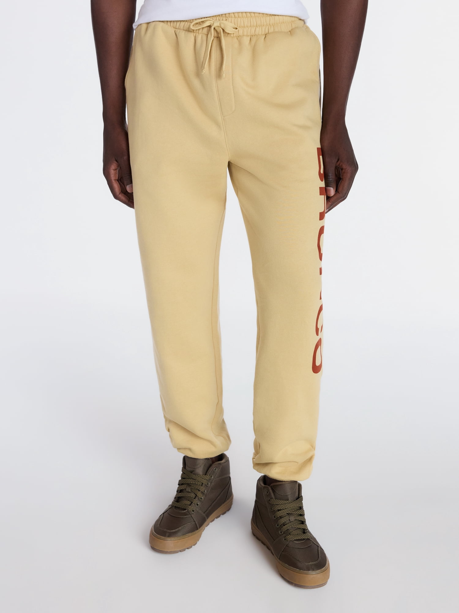 Ford Bronco Men’s Graphic Fleece Jogger Sweatpants, Sizes XS-3XL