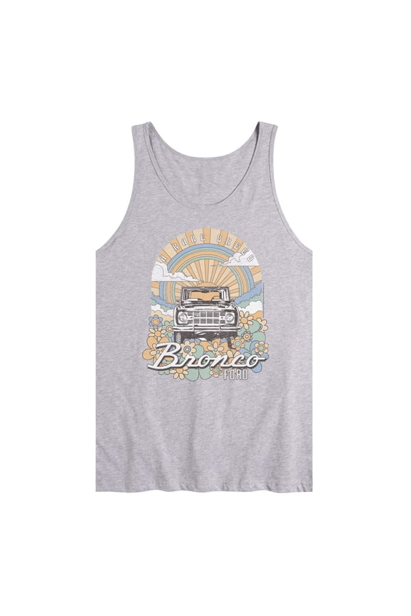 - Bronco Rare Breed Retro Nature Scene - Men's Jersey Tank