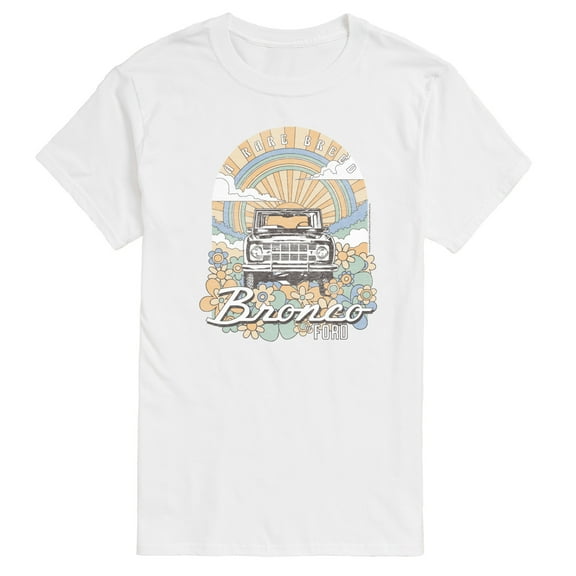 Ford - Bronco Rare Breed Retro Nature Scene - Men's Short Sleeve T-Shirt