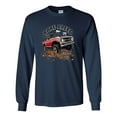 thumbnail image 1 of Ford Bronco Rare Breed Unisex Long Sleeve Shirt-Navy-xxl, 1 of 4