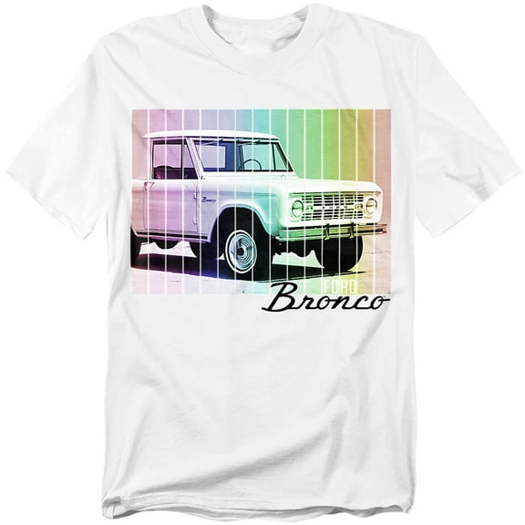 Ford Bronco T-Shirt Retro Rainbow Unisex Graphic Tee For Men & Women