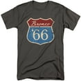 thumbnail image 1 of Ford Bronco Route 66 Bronco S/S Adult Tall 18/1 T-Shirt Charcoal, 1 of 1