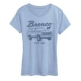 thumbnail image 1 of Ford - Bronco Sketch - Women's Short Sleeve Graphic T-Shirt, 1 of 3