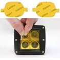 thumbnail image 1 of Ford Bronco Sport (2021+ ) Yellow Fog Light Covers, 1 of 3