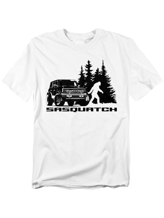 Bronco T-Shirt Sasquatch Unisex Graphic Tee for Men & Women