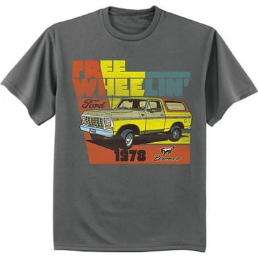 Ford Bronco T-shirt Mens Graphic Tee