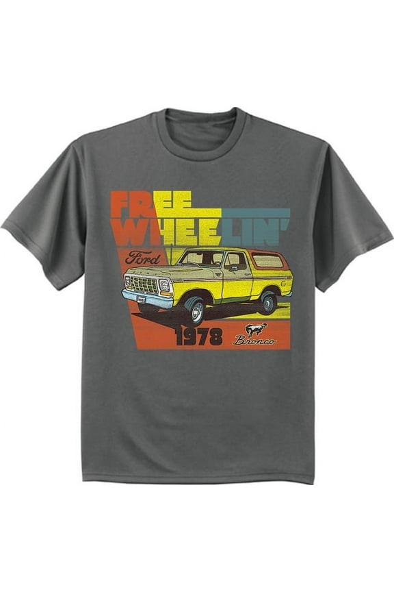 Ford Bronco T-shirt Mens Graphic Tee