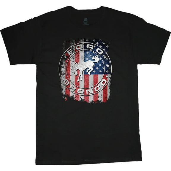 Ford Bronco T-shirt Mens Graphic Tees Clothing Apparel