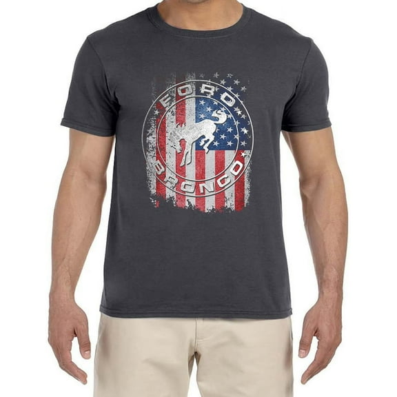 Ford Bronco T-shirt Mens Graphic Tees