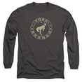 thumbnail image 1 of Ford Bronco Vintage Star Bronco Long Sleeve Adult 18/1 T-Shirt Charcoal, 1 of 2