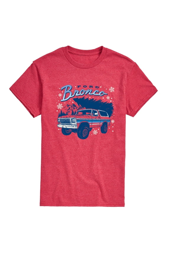 - Bronco Winter - Men's Short Sleeve Graphic T-Shirt