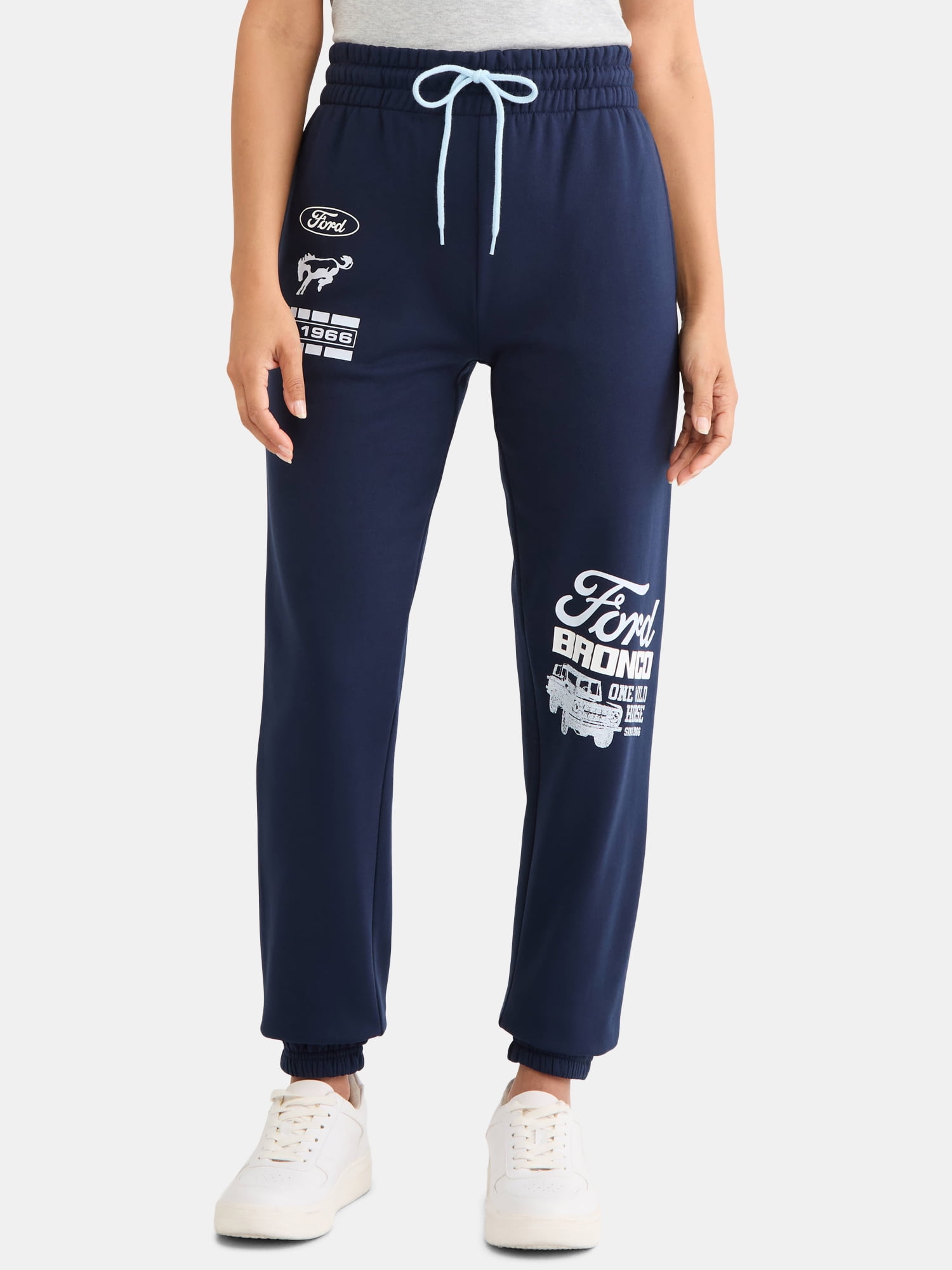 Ford Bronco Women's Graphic Fleece Joggers, Sizes XXS-XXL