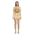 thumbnail image 1 of Ford Bronco Women's Ringer Tee and Short Sleep Set, 2-Piece, 1 of 5