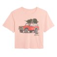 thumbnail image 1 of Ford - Bronco Xmas Tree Cropped Graphic T-Shirt, 1 of 3
