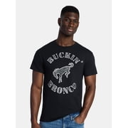 Ford Mens and Big Mens Buckin Bronco Graphic Tee with Short Sleeves, Sizes S-3XL