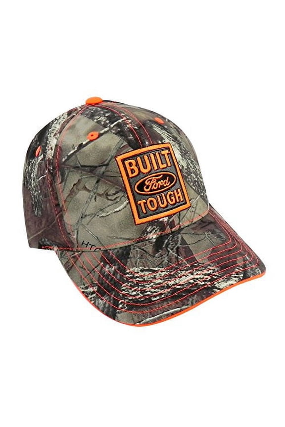 Ford Built-Ford-Tough Logo Camo True Timber Baseball Hat