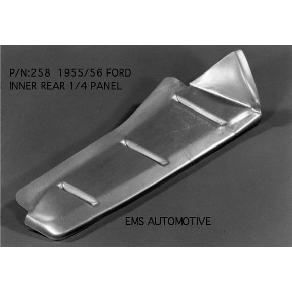 Ford Car Inner Rear Quarter Panel Dropoff Waterfall Left 1955-1956 #258L EMS