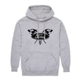 thumbnail image 1 of Ford - Checker Flag Logo - Men's Fleece Hoodie Sweatshirt, 1 of 4
