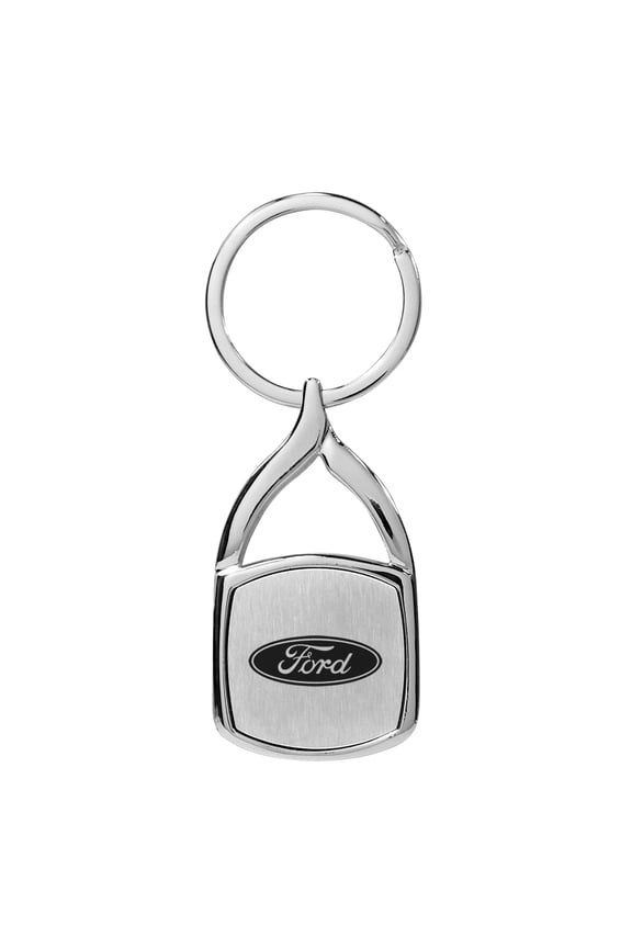 Chrome Flame Tip Key Chain