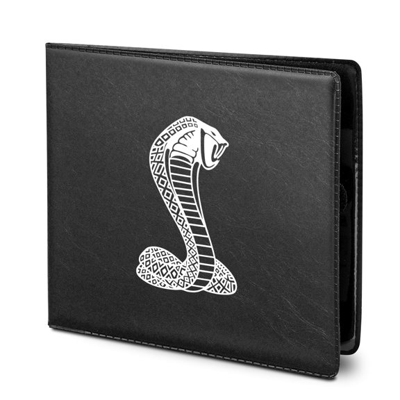 Ford Cobra Car Auto Insurance Registration PU Leather Document Holder Wallet