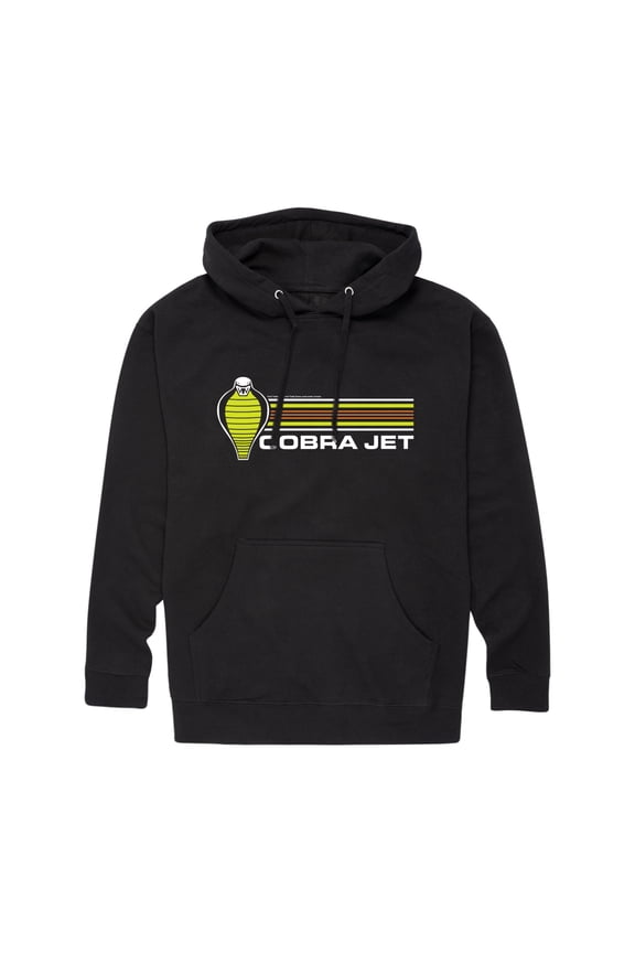 - Cobra Jet Logo - Men's Fleece Hoodie Sweatshirt