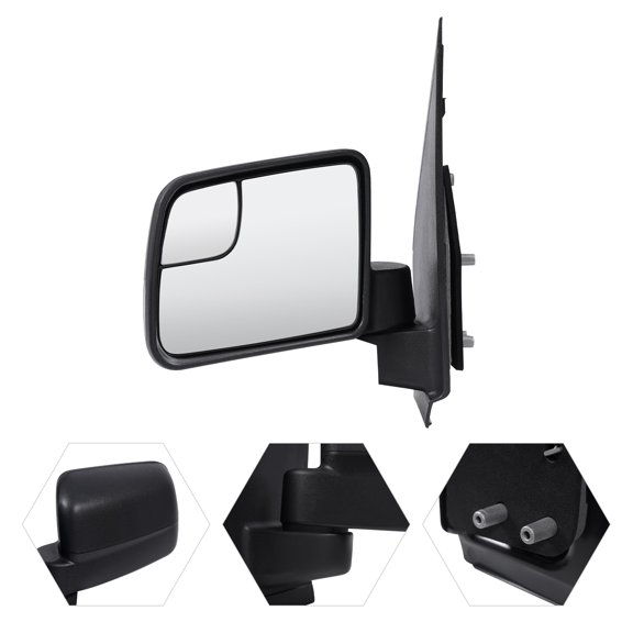 Ford Compatible Heated Rearview Mirror, Simple Installation, Fog and Frost Clearing, Compact Design, Replacement for FO1320441