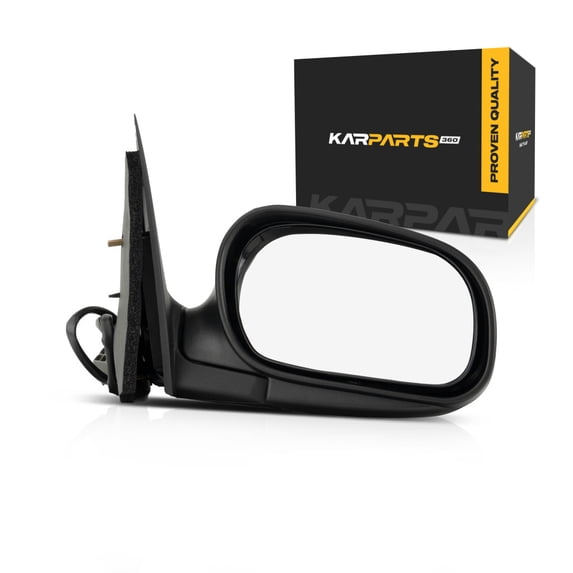 For Ford Crown Victoria 1998-2011 Door Mirror Passenger Side | Non-Heated | Power Glass | Paintable | Manual Folding | Replacement For FO1321146 | 6W7Z17682AA