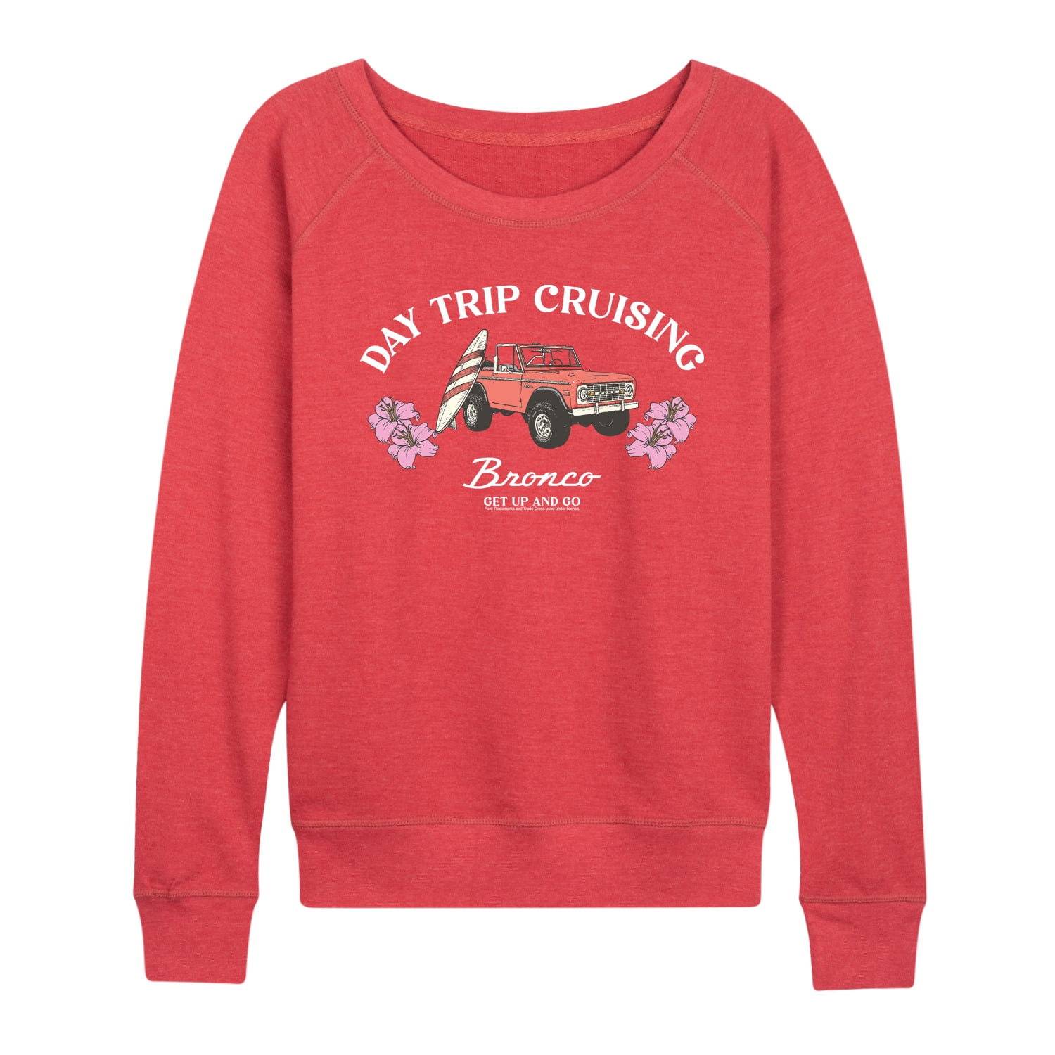 Ford - Day Trip Cruising - Women's French Terry Long Sleeve Pullover