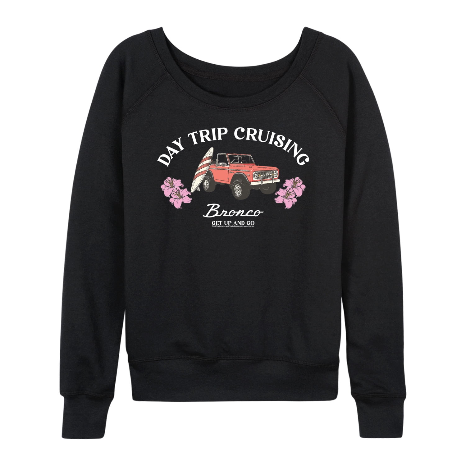 Ford - Day Trip Cruising - Women's French Terry Long Sleeve Pullover