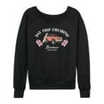 thumbnail image 1 of Ford - Day Trip Cruising - Women's French Terry Long Sleeve Pullover, 1 of 4